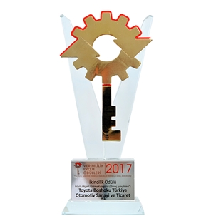 Efficiency Award ,  2nd Prize Republic of Türkiye  - Ministry of Science, Industry and Technology 2017